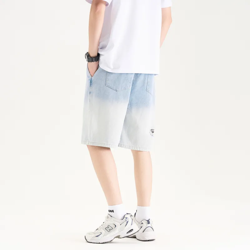 ZMOH Denim Shorts Unisex Couple's-25