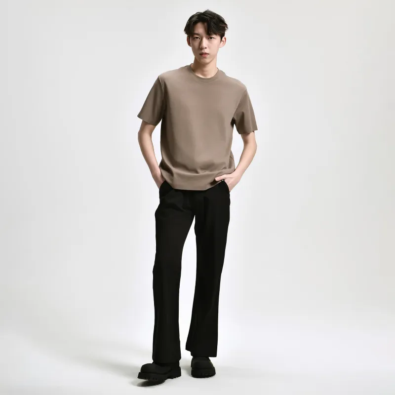 ZMOH Plain Net Series T Shirt Unisex-14