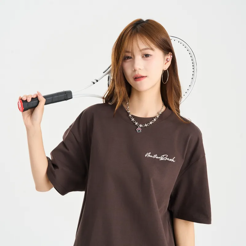 ZMOH Short Sleeved T Shirt Unisex Couple's-15
