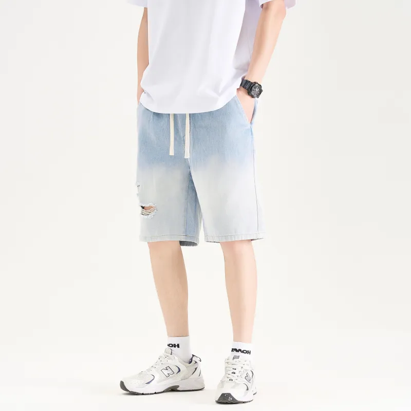 ZMOH Denim Shorts Unisex Couple's-24
