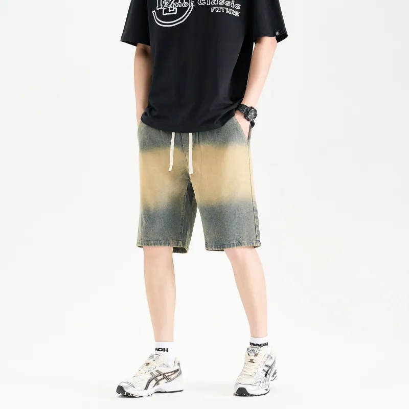 ZMOH Denim Shorts Unisex Couple's-10