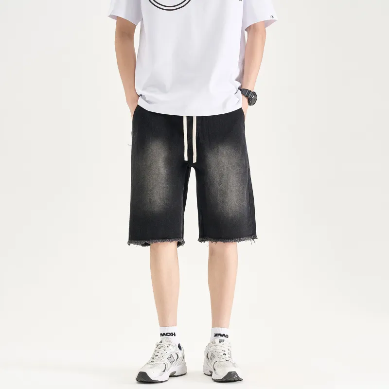 ZMOH Denim Shorts Unisex-16