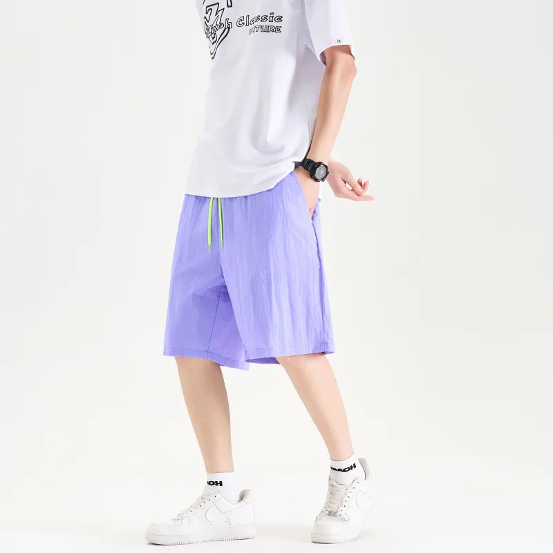 ZMOH Casual Shorts Unisex Couple's-25