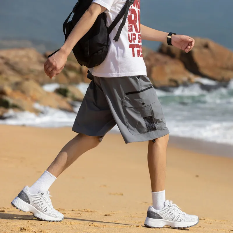 ZMOH Casual Shorts Unisex Couple's-14