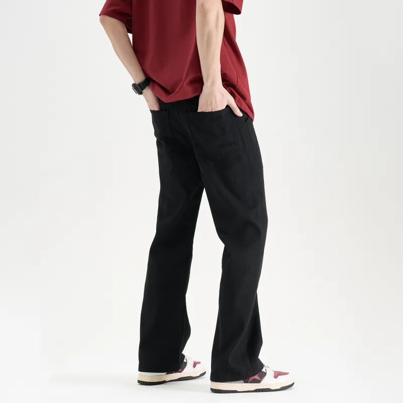 ZMOH Jeans Unisex Black-5
