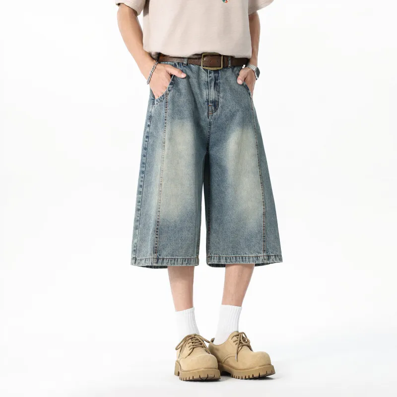 ZMOH Denim Shorts Unisex-4