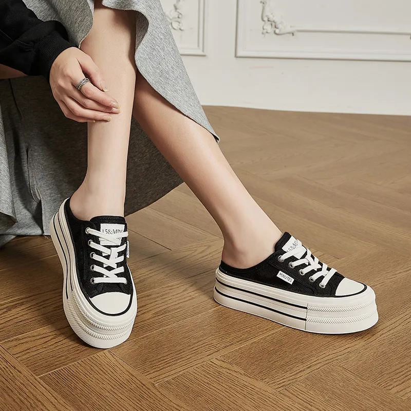 15 MINS Low-Top Skateboard Shoes Women's-19
