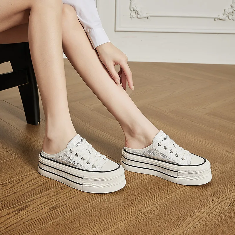 15 MINS Low-Top Skateboard Shoes Women's-9