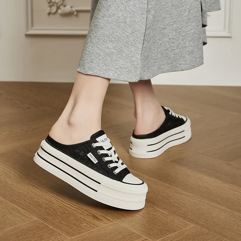 15 MINS Low-Top Skateboard Shoes Women's-17