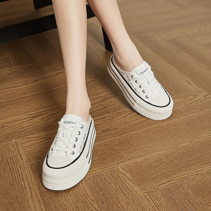 15 MINS Low-Top Skateboard Shoes Women's-4