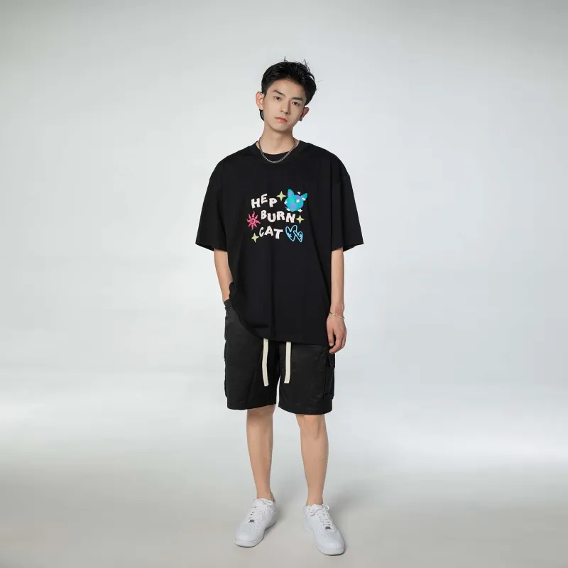Hepburn Cat Casual Sportswear Unisex-3