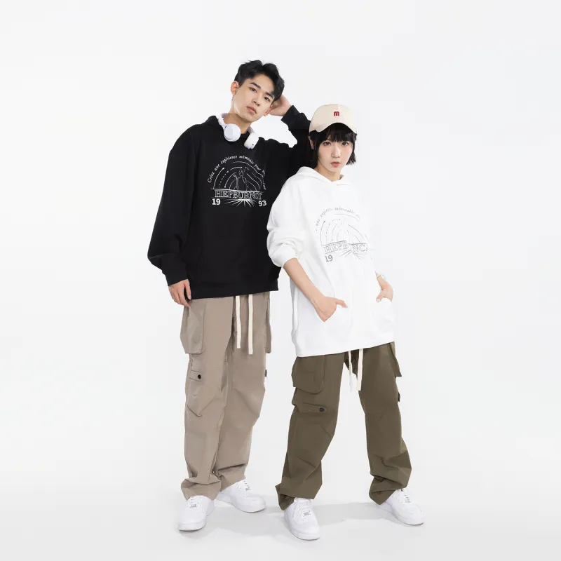 Hepburn Cat Sweatshirt Sets Unisex-14