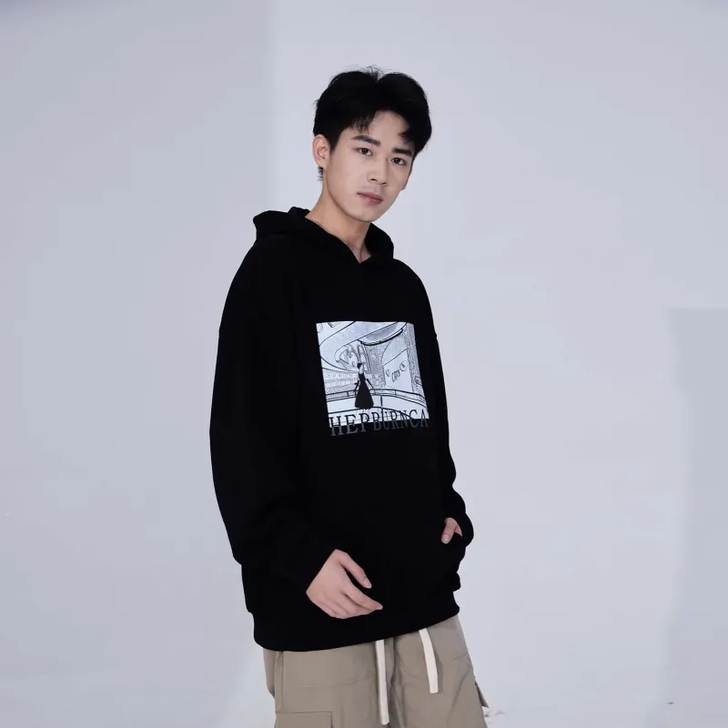 Hepburn Cat Sweatshirts Unisex-2