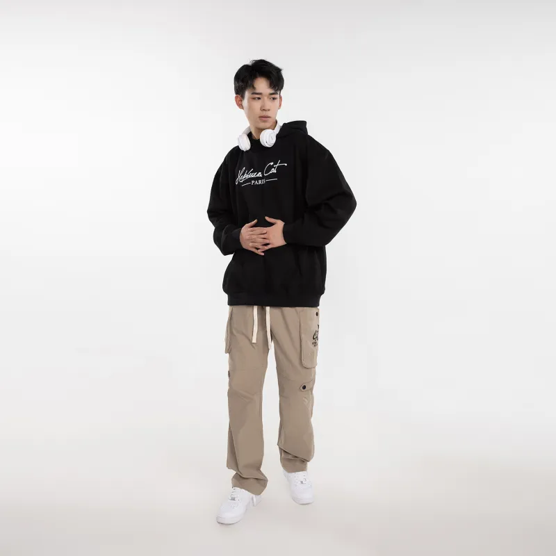 Hepburn Cat Sweatshirt Sets Unisex-20