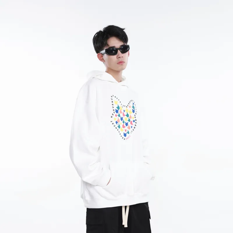 Hepburn Cat Sweatshirt Sets Unisex-5