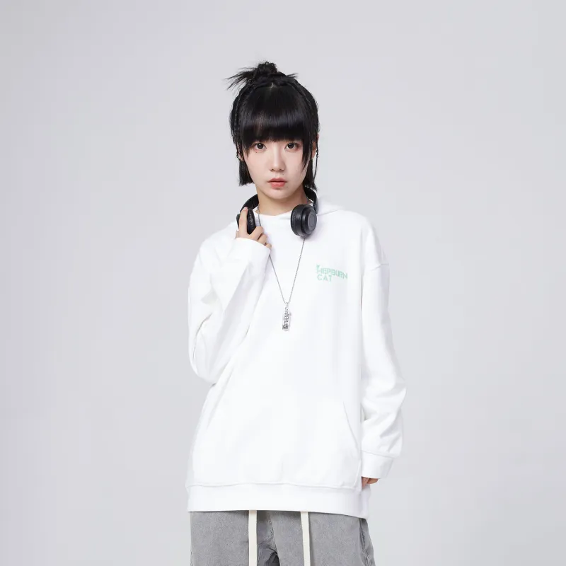 Hepburn Cat Sweatshirts Unisex-9