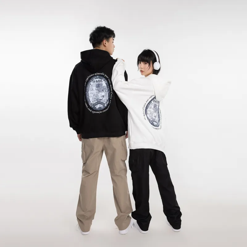 Hepburn Cat Sweatshirt Sets Unisex-11