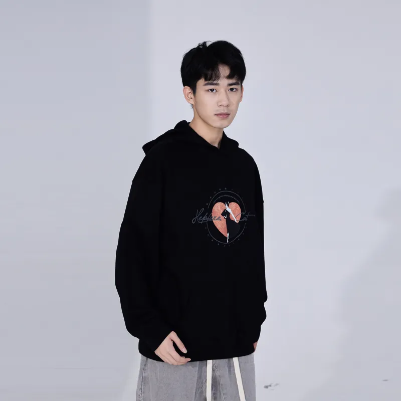 Hepburn Cat Sweatshirts Unisex-16