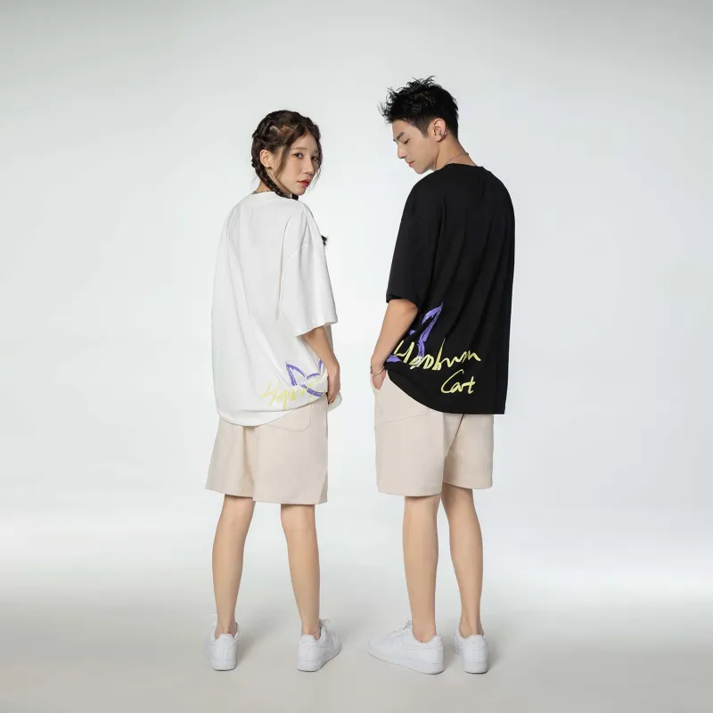 Hepburn Cat T Shirts Unisex-14