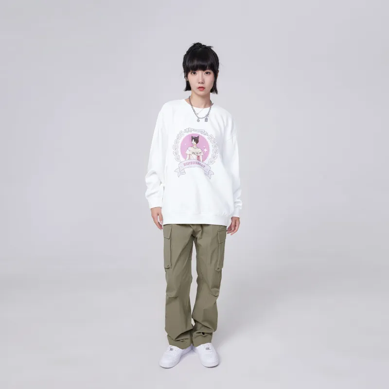 Hepburn Cat Sweatshirt Sets Unisex-7