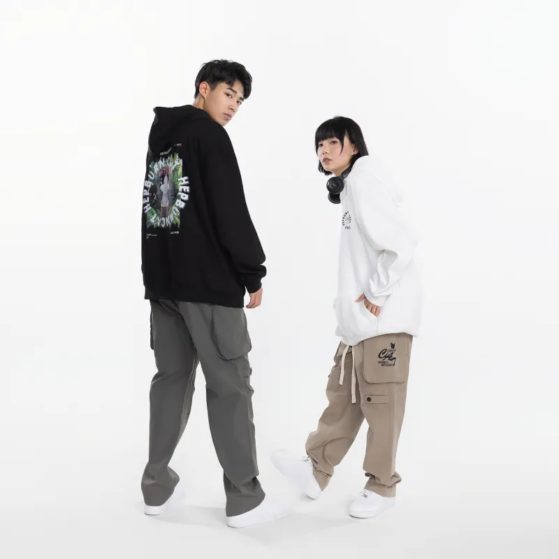 Hepburn Cat Sweatshirt Sets Unisex-7