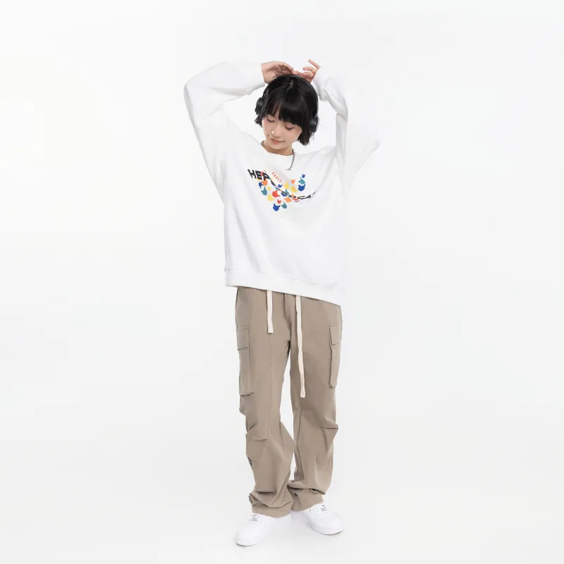 Hepburn Cat Sweatshirt Sets Unisex-7