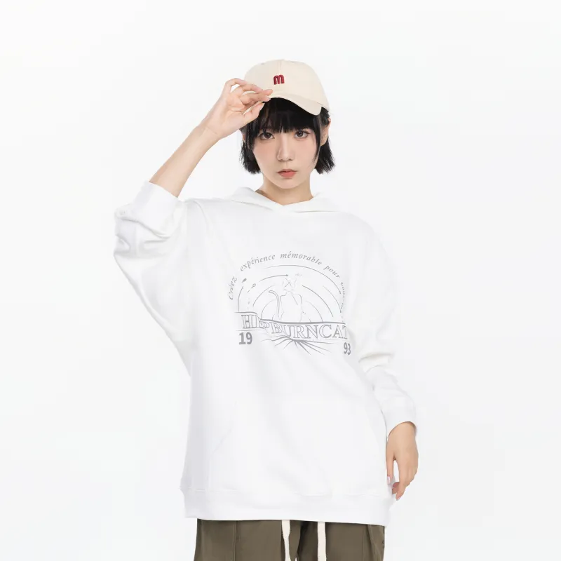 Hepburn Cat Sweatshirt Sets Unisex-4