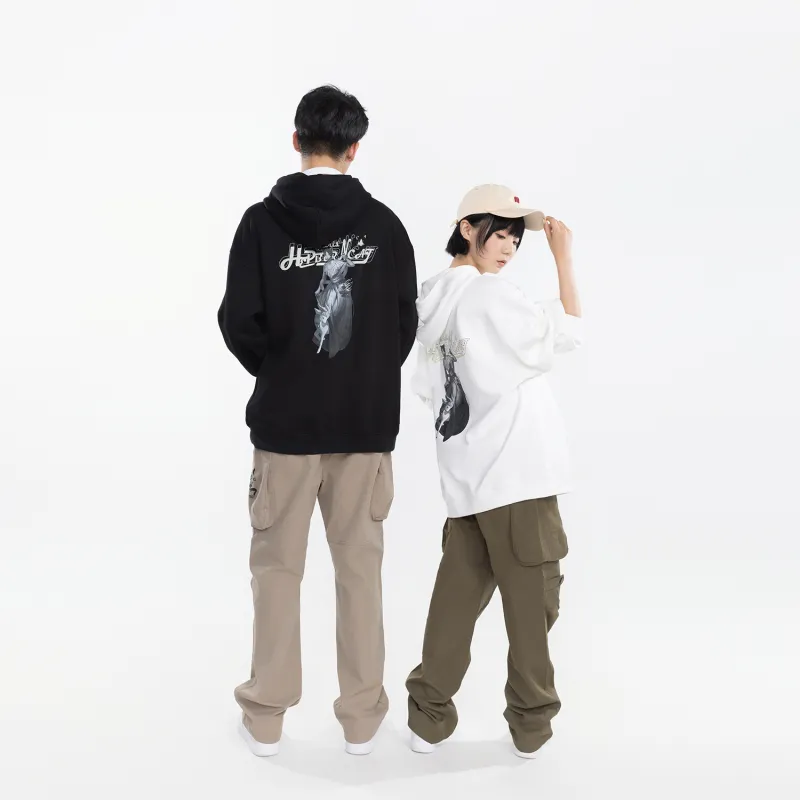 Hepburn Cat Sweatshirt Sets Unisex-10