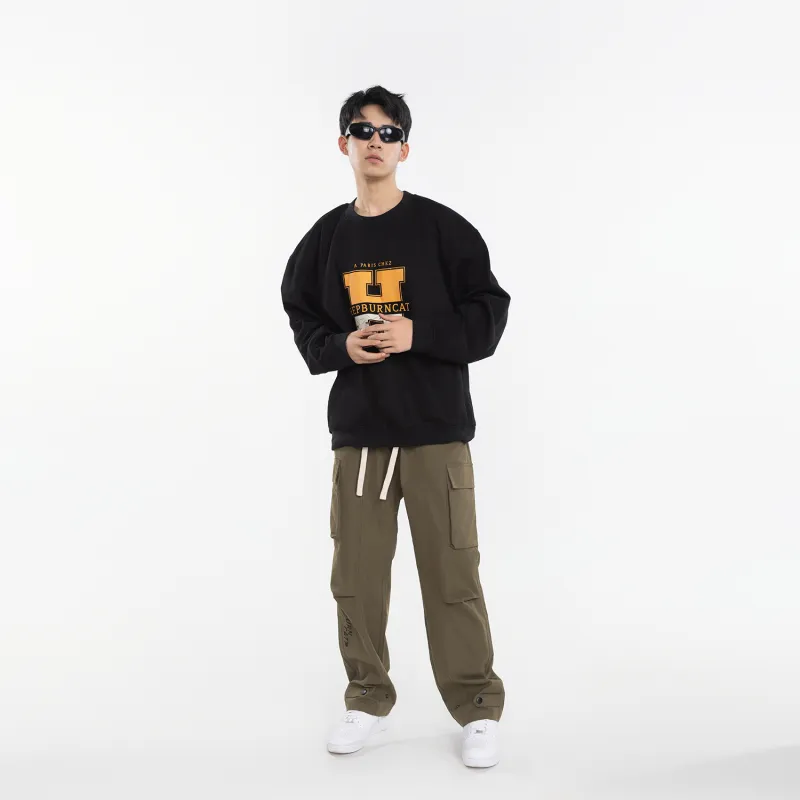 Hepburn Cat Sweatshirt Sets Unisex-12