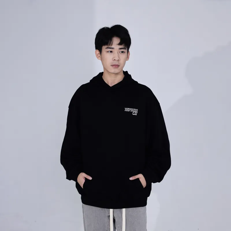 Hepburn Cat Sweatshirts Unisex-2