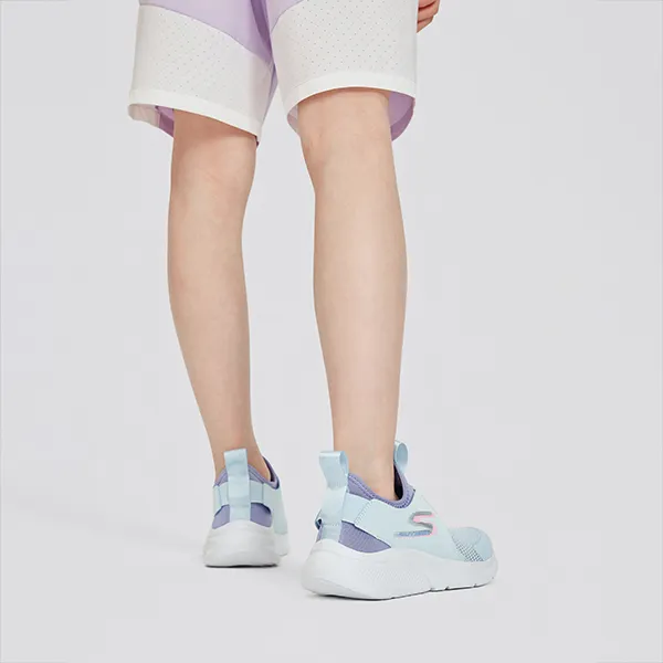 Skechers Girls Anti Slip Wear Resistant Low Top Kids Lifestyle Shoes Mint Kids'-9