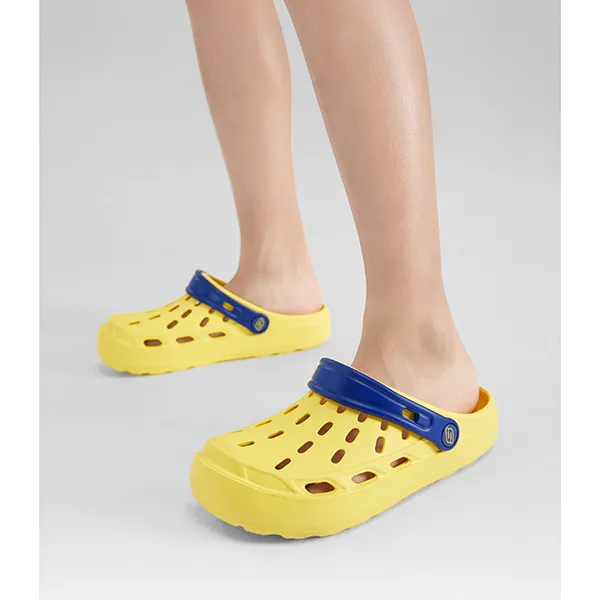 Skechers Waterproof And Breathable Children's Sandals Yellow Blue Teenagers-5