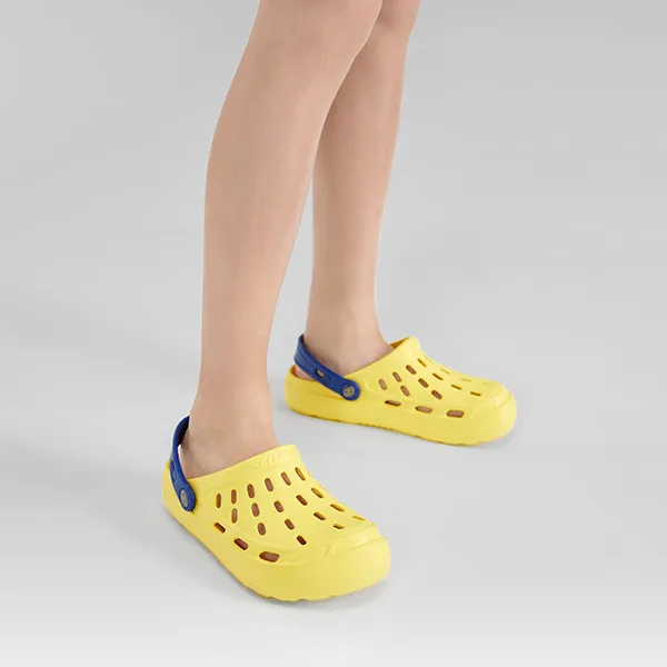 Skechers Waterproof And Breathable Children's Sandals Yellow Blue Teenagers-7