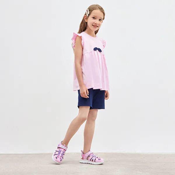 Skechers Kids Slip Resistant, Abrasion Resistant, Breathable Children's Sandals Pink Teenagers-6