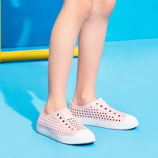 Skechers Abrasion Resistant Breathable Slip Resistant Children's Sandals Rose Gold Teenagers-6