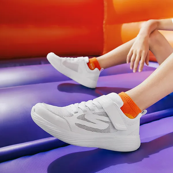 Skechers Go Run 400 V2 Slip-Resistant Breathable Low-Top Kids' Running Shoes White Teenagers-11