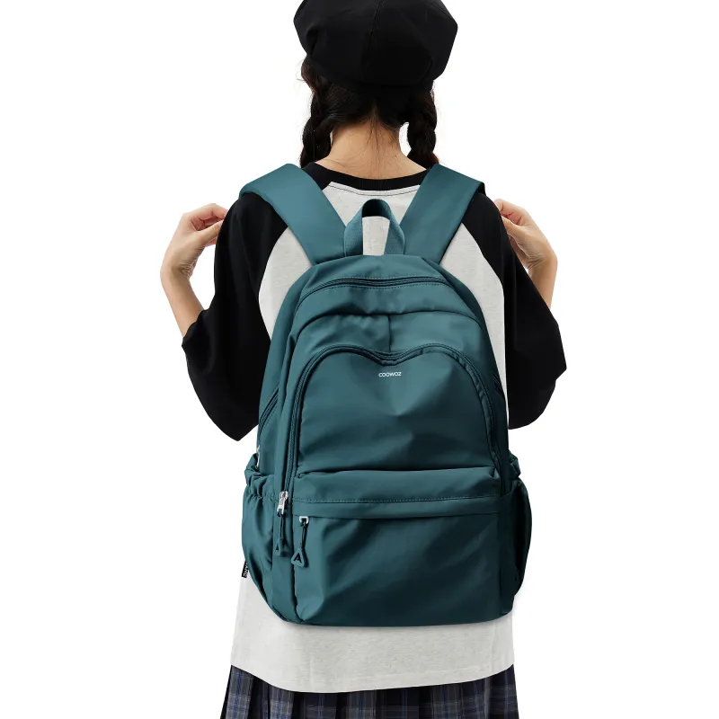 COOWOZ Fabric Backpack Regular Unisex Multicolor-33