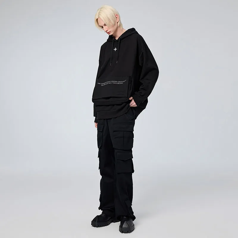 YLDP FW23 Sweatshirt Unisex Black-5
