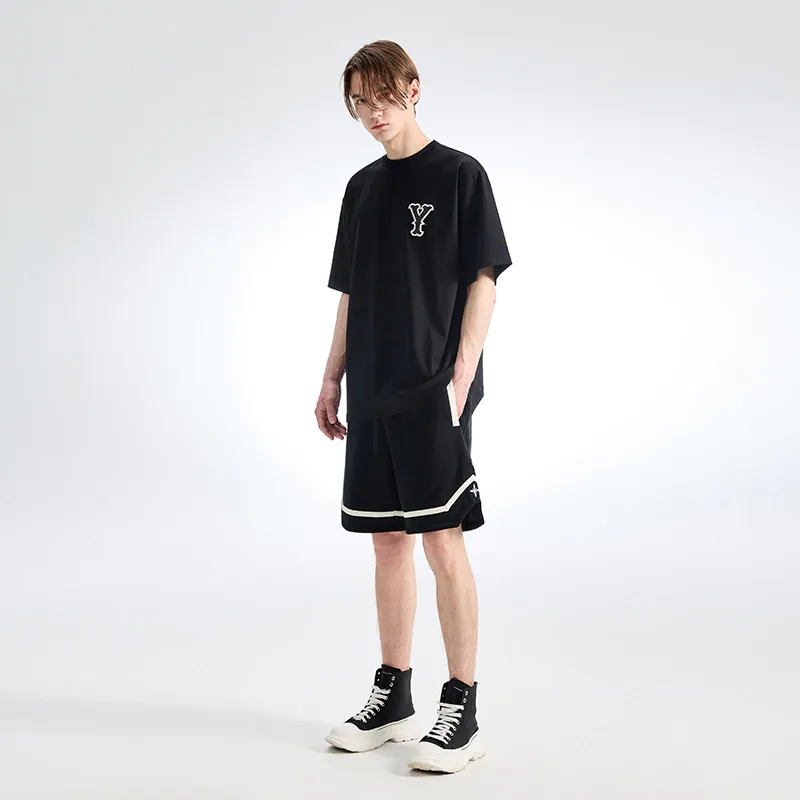 YLDP T Shirts Unisex Black-4