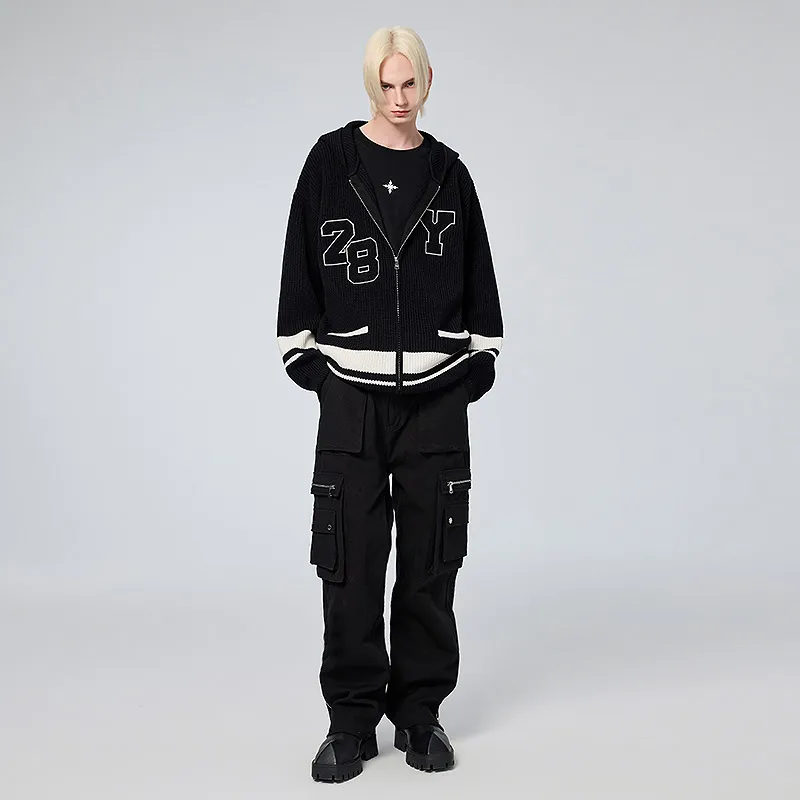 YLDP Sweaters Unisex Black-5