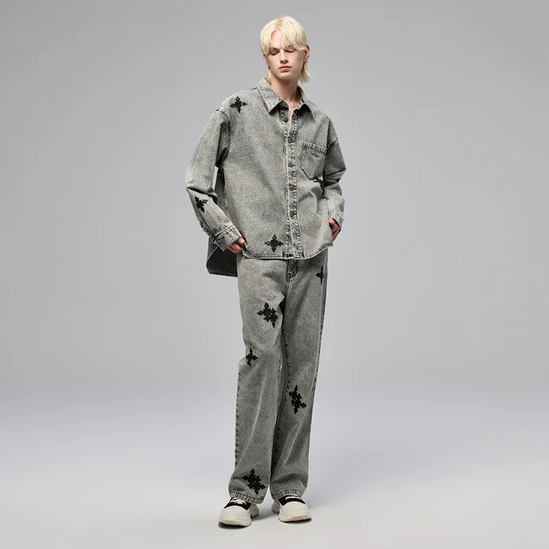 YLDP Shirts Unisex Gray-5
