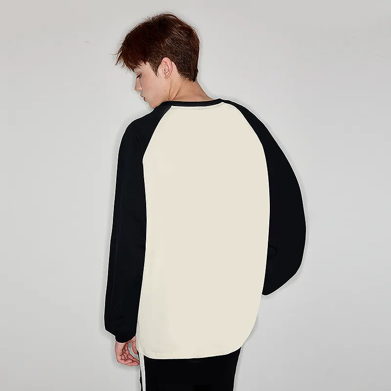 YLDP T Shirts Men Black White-4