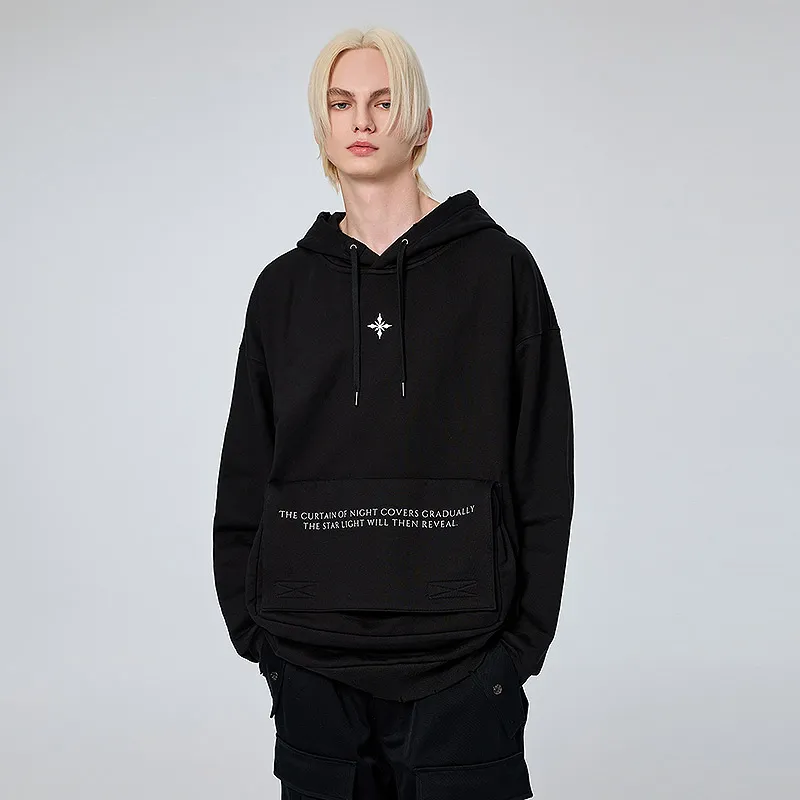 YLDP FW23 Sweatshirt Unisex Black-2