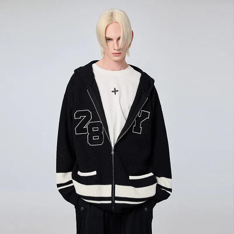 YLDP Sweaters Unisex Black-2