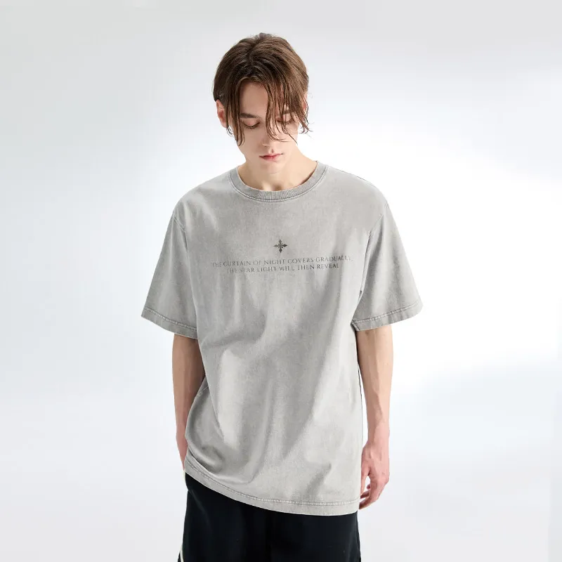 YLDP T Shirts Unisex Gray-2