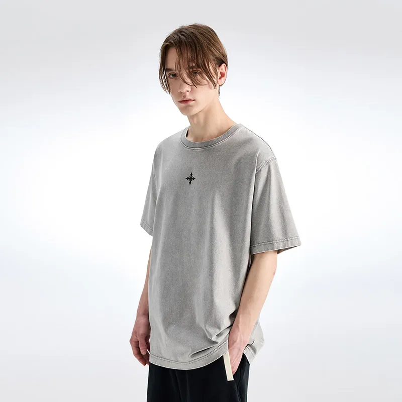 YLDP T Shirts Unisex Gray-4