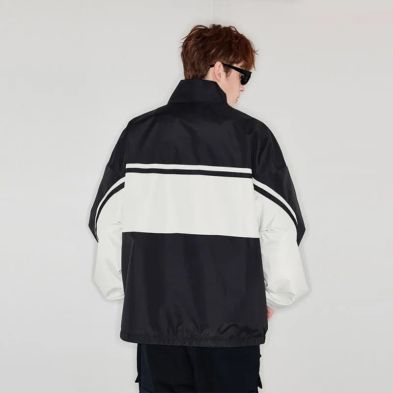 YLDP Jackets & Coats Unisex Black & White-5