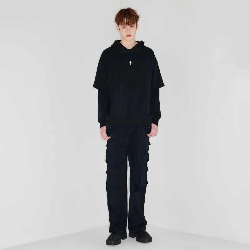 YLDP Sweatshirts Unisex Black-6