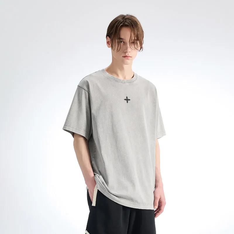 YLDP T Shirts Unisex Gray-2