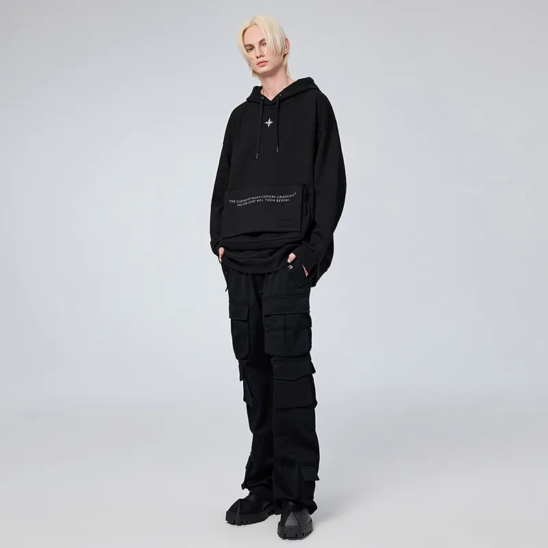 YLDP FW23 Sweatshirt Unisex Black-4